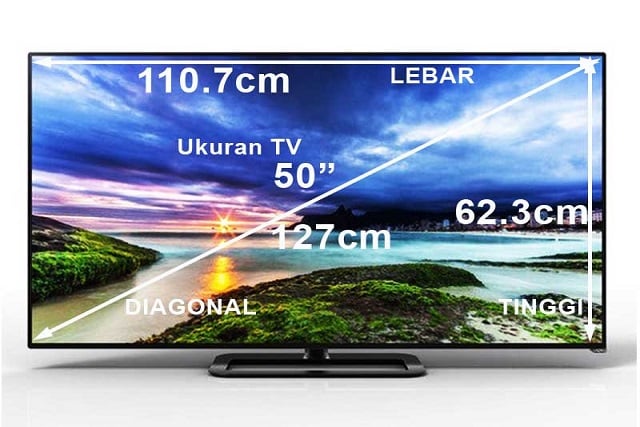 Tv 50 inch berapa cm ukuran ideal untuk menonton di rumah Stbtv co id tv-50-inch-berapa-cm-ukuran-ideal-untuk-menonton-di-rumah-stbtv-co-id